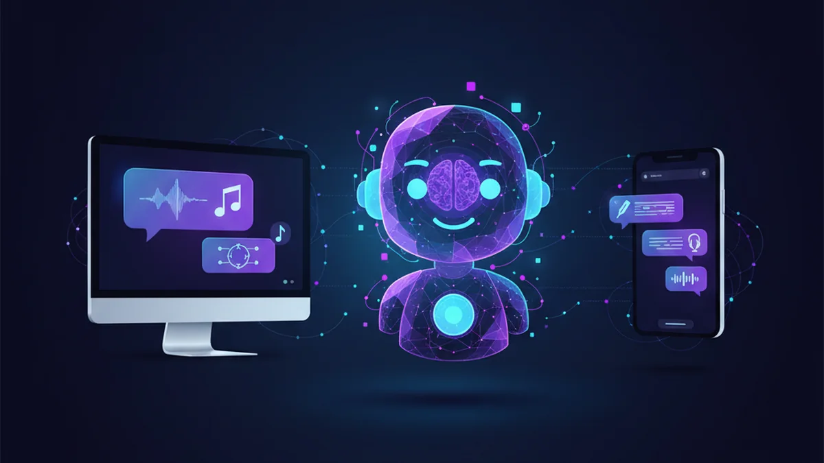 Music AI chatbots category image for Chatbots.me