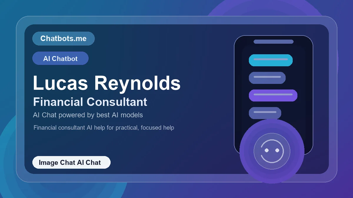 Lucas Reynolds chatbot visual for image chat AI chat