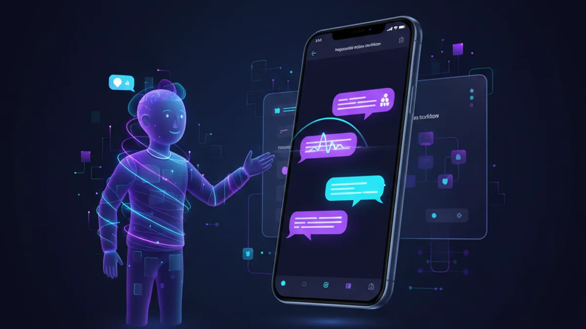 AI Detector online AI chatbot tool visual for Chatbots.me
