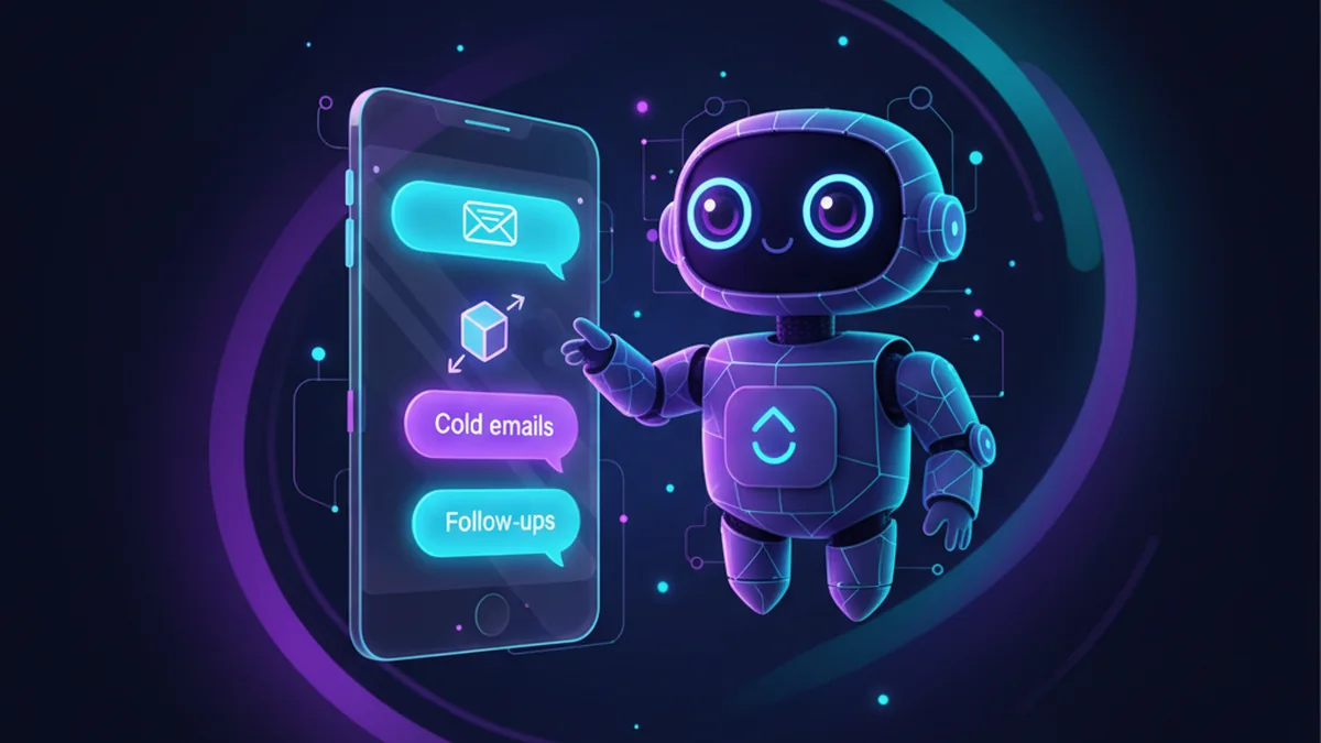 AI Email Writer online AI chatbot tool visual for Chatbots.me