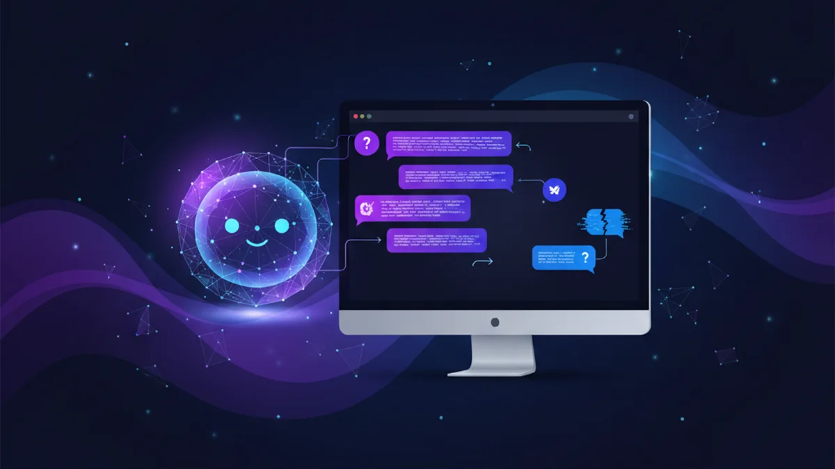 Coding Chat online AI chatbot tool visual for Chatbots.me